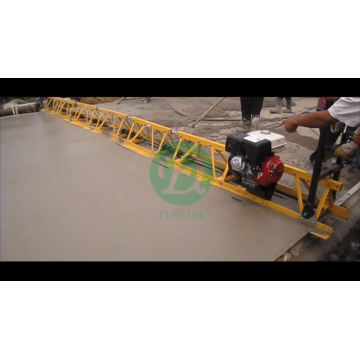 Hand push concrete aluminum truss screed paver equipment FZP-90